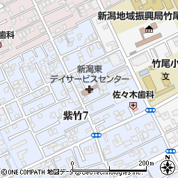 鷹優福祉会新潟東デイサービスセンター周辺の地図