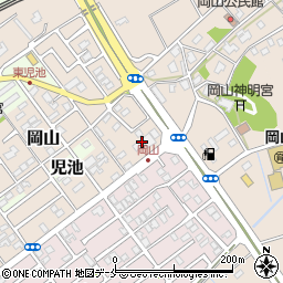 新潟市東石山コミュニティハウス周辺の地図