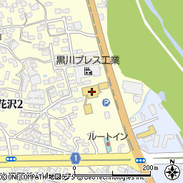 山形県米沢市花沢178周辺の地図