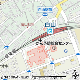 中央薬局新潟店周辺の地図