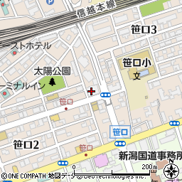 不二サッシ株式会社新潟営業所周辺の地図