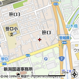 内外電機株式会社新潟営業所周辺の地図