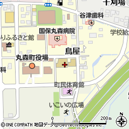 丸森町役場　監査・議会事務局周辺の地図