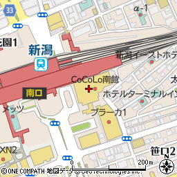 ジェイアール東日本レンタリース株式会社　新潟営業所周辺の地図