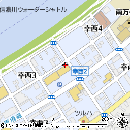 新潟県新潟市中央区幸西周辺の地図