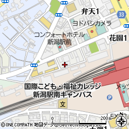 Bistro masa ビストロ マサ 新潟駅前店周辺の地図