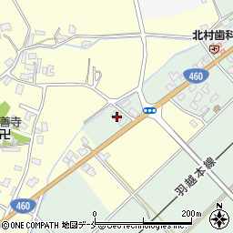 新潟県新発田市下飯塚191周辺の地図