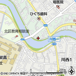 新潟県新潟市北区葛塚1328周辺の地図