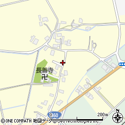 新潟県新発田市吉浦周辺の地図