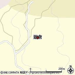 宮城県丸森町（伊具郡）廻倉周辺の地図
