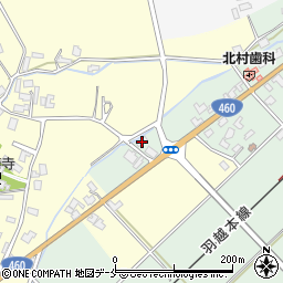 新潟県新発田市下飯塚188周辺の地図