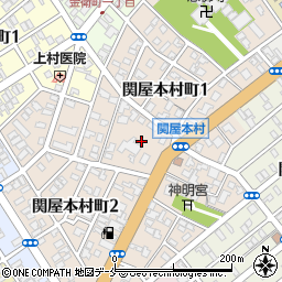 新潟県新潟市中央区関屋本村町周辺の地図