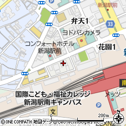 新潟弁天ビル周辺の地図