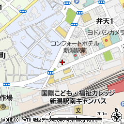 新潟県　年金受給者協会連合会周辺の地図