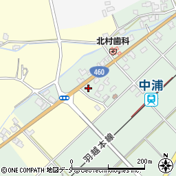 新潟県新発田市下飯塚173周辺の地図