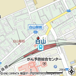 アートリンガル・外語学院　白山駅前校周辺の地図