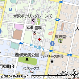 安藤印舗周辺の地図