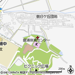 新発田市　高齢者生きがいセンター周辺の地図