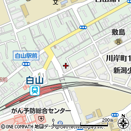 株式会社新潟藤田組リフォーム周辺の地図