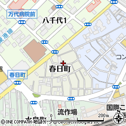 新潟県新潟市中央区春日町10-6周辺の地図