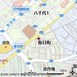 新潟県新潟市中央区春日町8-16周辺の地図
