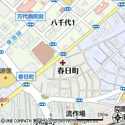 新潟県新潟市中央区春日町10-10周辺の地図