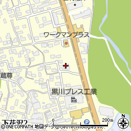 ドコモショップ米沢東パーク店周辺の地図