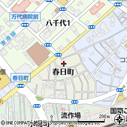 新潟県新潟市中央区春日町10-7周辺の地図
