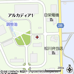 三協エレクトロニクス株式会社　米沢工場周辺の地図