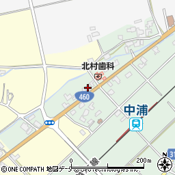新潟県新発田市下飯塚86周辺の地図
