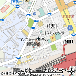 在日本大韓民国民団新潟県地方本部周辺の地図
