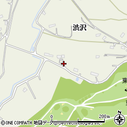 宮城県山元町（亘理郡）坂元（新渋沢）周辺の地図