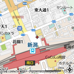 大衆酒蔵 天下一 新潟 駅前店周辺の地図