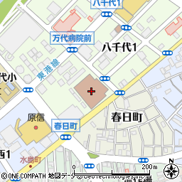 新潟市総合福祉会館　新潟市老人クラブ連合会周辺の地図