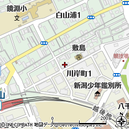 新潟県中小企業会館周辺の地図
