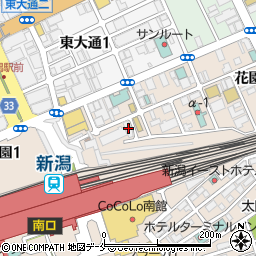 目利きの銀次 新潟駅前店周辺の地図