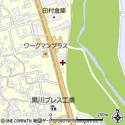 山形県米沢市花沢257周辺の地図