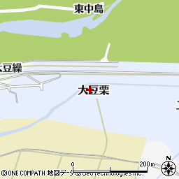 宮城県丸森町（伊具郡）大豆栗周辺の地図