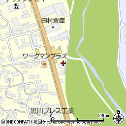 山形県米沢市花沢266周辺の地図