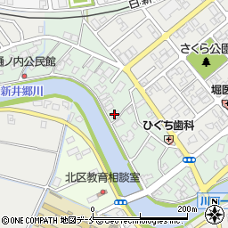 新潟県新潟市北区葛塚2416周辺の地図