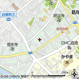 新潟県新潟市北区葛塚周辺の地図