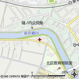新潟県新潟市北区下土地亀11周辺の地図