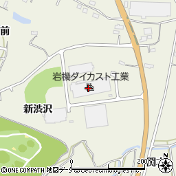 岩機ダイカスト工業株式会社　坂元工場周辺の地図