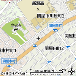セブンイレブン新潟高校前店周辺の地図