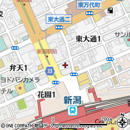 株式会社アイ工務店　新潟支店周辺の地図