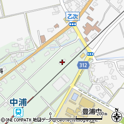 新潟県新発田市下飯塚152周辺の地図