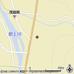 福島県福島市飯坂町茂庭西川原27周辺の地図