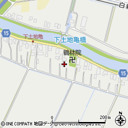 新潟県新潟市北区下土地亀129周辺の地図