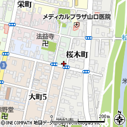 山形県米沢市川井小路4431周辺の地図