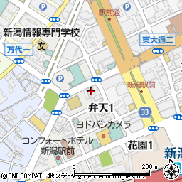 須貝ダンススタジオ周辺の地図